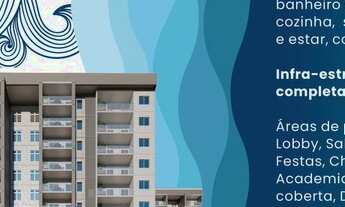 Imagem 3: Apartamento 53m² a venda 2/4 (1 suite), com piscina - Lagoa do Jockey