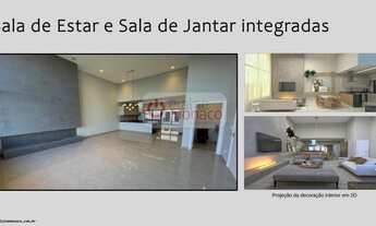 Imagem 2: Casa em Condomínio para Venda em Indaiatuba, Jardim Residencial Dona Maria José, 3 dormitó