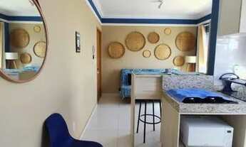 Imagem 6: Um excelente apartamento mobilhado para locação de um quarto de 60 m² com uma vaga de gara