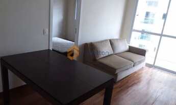 Imagem 4: Apartamento com 37m², 1 quarto, varanda, 1 vaga, em andar alto! Lazer completo