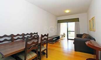 Imagem 3: Apartamento 115m² mobiliado - 3 dormitórios, 1 suíte, sacada com churrasqueira e 2 vagas d