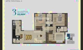 Imagem 2: Apartamento à Venda - Palmares, 3 Quartos, 83 m2