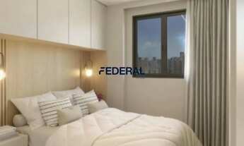 Imagem: Apartamento de 47,35 metros com 2 quartos