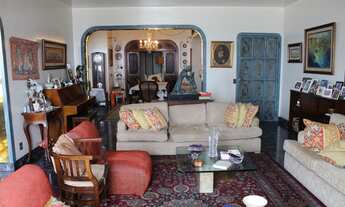 Imagem 7: Ipanema, Av. Vieira Souto, 206 m, original 4, atual 3 quartos, frontal praia, vaga, sol ma