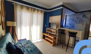 Imagem 7: Um excelente apartamento mobilhado para locação de um quarto de 60 m² com uma vaga de gara