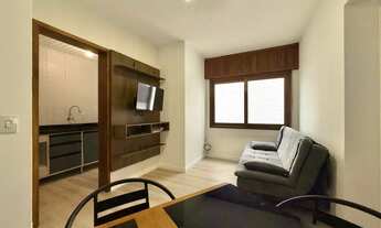 Imagem: Apto 02 quartos, mobiliado, box para carro