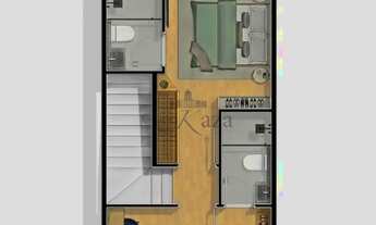 Imagem 5: Casa em Condomínio com 2 Suítes Ao lado do Villa Branca (Residencial Orquídea