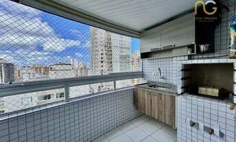 Imagem 6: Apartamento com 2 dormitórios à venda, 75 m² por R$ 445.000,00 - Vila Guilhermina - Praia