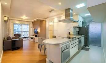 Imagem 2: Flat disponível para locação no Diogo Home contendo 78m², 2 dormitórios e 2 vagas de garag