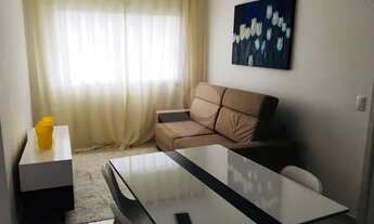 Imagem 2: Excelente apartamento com 01 dormitório sendo 01 suíte e totalmente mobilíado em local pri