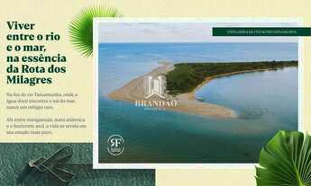 Imagem 3: Reserva da Foz Lotes rentre o rio e o mar, na Rota Ecológica dos Milagres