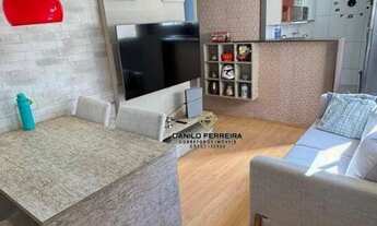 Imagem 3: Apartamento com 2 quartos para alugar, 51 m² por R$ 2.050/mês - Condomínio Ilha de Pascoa