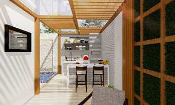 Imagem 6: Casa em rua privativa, 168 m2, 3 suites, Deck completo, energia solar - Aquiraz - CE