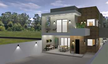 Imagem 6: Casa no condomínio vale dos cristais 4 p/ venda possui 178 m2 com 3 quartos em Lagoa - M