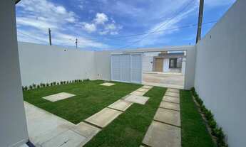 Imagem 2: Linda Casa Plana No Eusébio, Rua Privativa, 2 Quartos, 2 Banheiros, 2 Vagas, Amplo Quintal