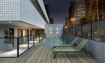 Imagem 3: 02 quartos [65m²] c/ varanda gourmet, 150m da praia de Ponta Verde, próx. ao Café da Vila