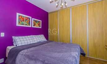 Imagem 6: Apartamento 60m² - semi mobiliado, 2 dormitórios, 1 suíte, churrasqueira e 1 vaga de garag