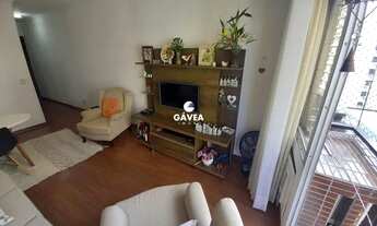 Imagem 1: Apartamento com varanda a 1 quadra da Praia dos Milionários - Boa Vista, São Vicente