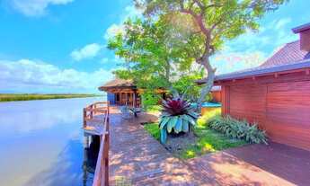 Imagem 2: Barranca de rio, lindo sobrado, 400,00m². Agende sua visita!