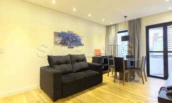 Imagem 3: Flat Conde Luciano com 45m², 1 dorm e 1 vaga de garagem disponível para locação em Higienó