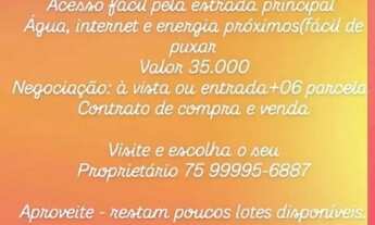 Imagem: OPORTUNIDADE!!! LOTES GRANDES, PREÇOS ESPECIAIS