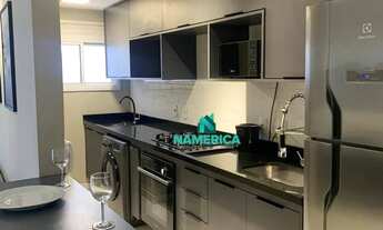 Imagem 7: Apartamento com 1 dormitório para alugar, 52 m² por R$ 5.900/mês - Jardim Anália Franco