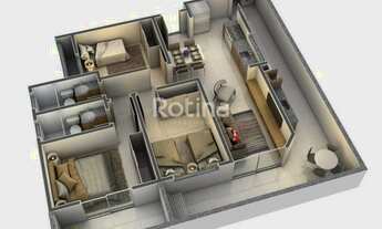 Imagem 8: Apartamento à venda, 3 quartos, Santa Mônica - Uberlândia/MG - Rotina Imobiliária