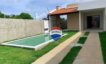 Imagem 2: Casa com 3 dormitórios à venda, 99 m² por R$ 299.000,00 - Praia do Amor - Conde/PB