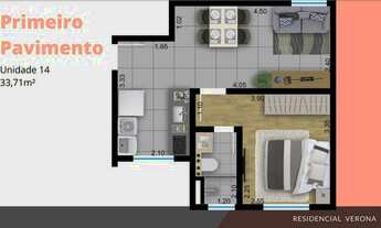 Imagem 4: Casa Casa em condomínio com 1 dormitório