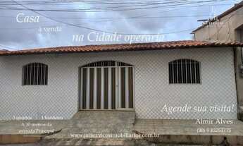 Imagem: Casa à venda no bairro Cidade Operária