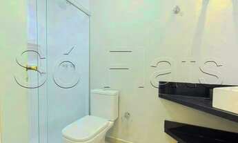 Imagem 7: Flat mobiliado no Itaim Bibi com 1 dorm com vista para Avenida Faria Lima