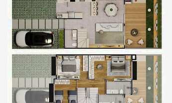 Imagem 3: CASA com 3 dormitórios à venda por R$ 720.954,26 no bairro Santa Felicidade - CURITIBA / P