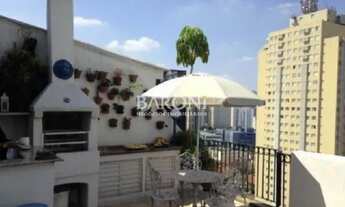 Imagem 2: Cobertura duplex à venda na Vila Olímpia, com 2 quartos sendo 1 suíte, churrasqueira, hidr