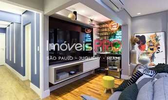 Imagem 3: Apto com projeto de decoração com 2 dormit, sendo 1 suite e 1 vaga no Vila Olímpia