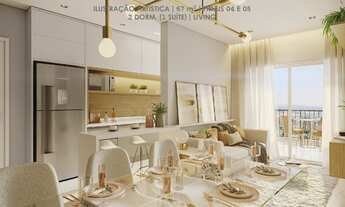 Imagem 5: Apartamento lançamento 67 m² varanda 2 quartos 1 suite em Medeiros - Jundiaí