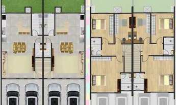 Imagem 3: Casa geminada com energia solar