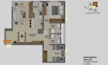 Imagem 6: IMPERDIVEL!!! Apartamento com mezanino a venda em Coqueiros