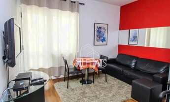 Imagem 2: Flat com 1 dormitório, 40 m² - venda por R$ 691.500,00 ou aluguel por R$ 5.500,00/mês - Ja