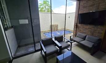 Imagem 5: Casa 3 suítes, escritório, piscina aquecida, churrasqueira, garagem 4 carros, mobiliada