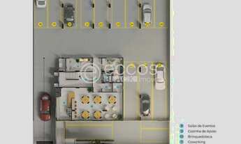 Imagem 4: Apartamento à venda, 3 quartos, 1 suíte, 2 vagas, Santa Mônica - Uberlândia/MG