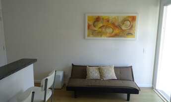 Imagem 6: 1 Ste, Terraço, repleto de armários, mobiliado, 1 vaga, 33m², andar alto + Lazer