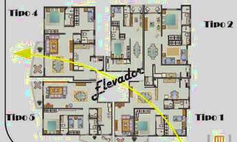 Imagem: Apartamento (tipo - padrao) 2 dormitórios/suite