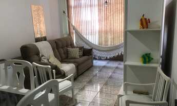 Imagem 1: Itararé - São Vicente - SP Apartamento Vista ao Mar e Montanha 1 Dormitório Elevador Lazer