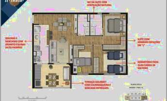 Imagem 2: Apartamento para venda com 74 metros quadrados com 3 quartos em Brás - São Paulo - SP