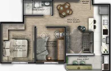 Imagem 16: CAXIAS DO SUL - Apartamento Padrão - Nossa Senhora do Rosário