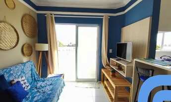 Imagem 5: Um excelente apartamento mobilhado para locação de um quarto de 60 m² com uma vaga de gara