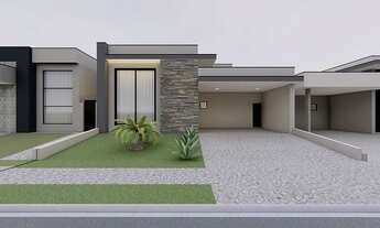 Imagem: Casa Terrea no Royal Garden Paulinia, com