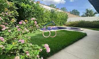 Imagem: Casa moderna com 4 suítes e piscina no