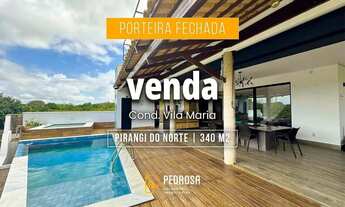 Imagem 2: Casa mobiliada no Cond. Vila Maria - Pirangi do Norte- 340 m² - 4 suítes - área gourmet