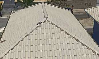 Imagem: Telhado 4 água completo madeira e telhas